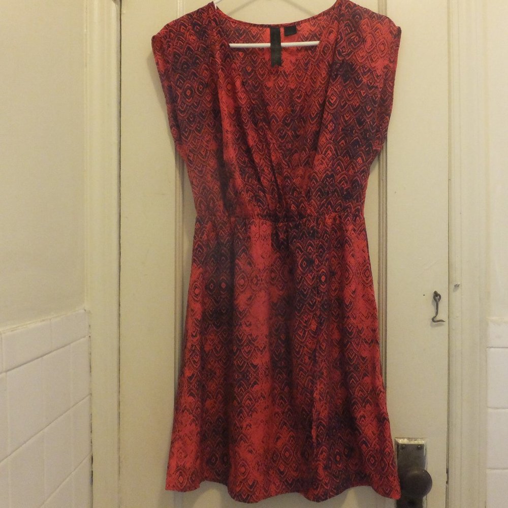 Petticoat Alley Faux Wrap Dress